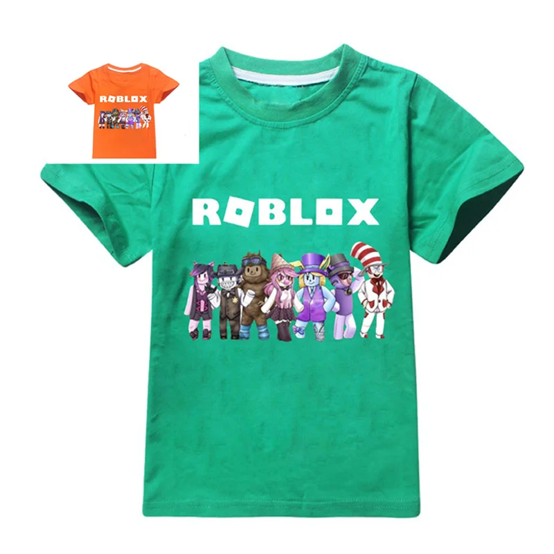 

New Summer Short Sleeve Tees Cotton Cartoon Pattern Children's Tops Clothing Boys Girls T-Shirt