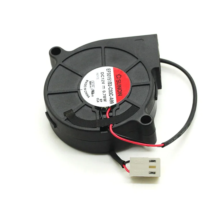 

SUNON EF50151B2-C03C-A99 Server Cooling Fan DC 12V 0.78W 50x50x15mm 2-wire