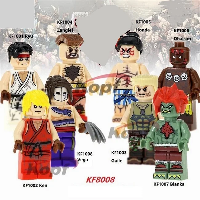 KF8008 Without Box KF6102 KF6094 KF6100 KF8016 CY1001 Набор строительных блоков Mortal Kombat Ross Geller Honda Gunther фигурки Кирпичи игрушки для детей - Цвет: KF8008 Without Box