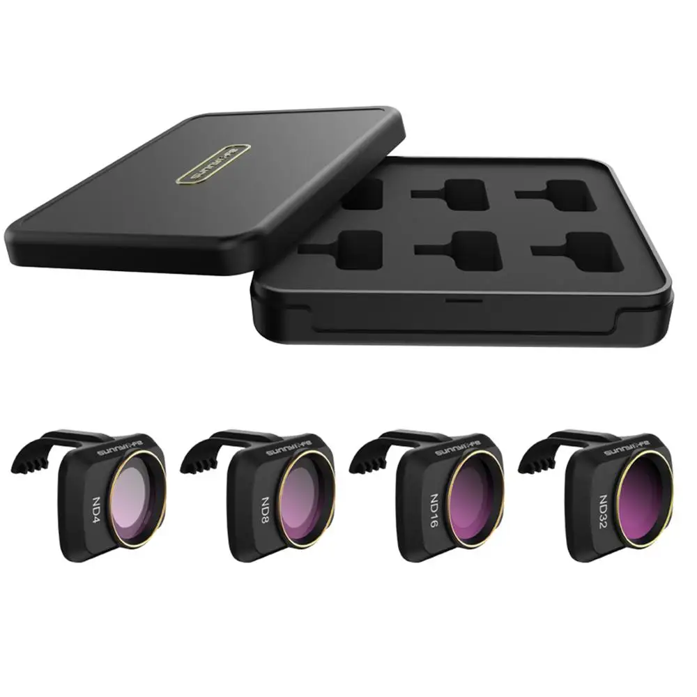 ND4 ND8 ND16 ND32 SUNNYLIFE аксессуары для DJI Mavic Mini MCUV CPL камеры Профессиональный фильтр CPL ND8 ND16 ND32 стекло для MAVIC мини фильтр объектива - Цвет: ND4 ND8 ND16 ND32