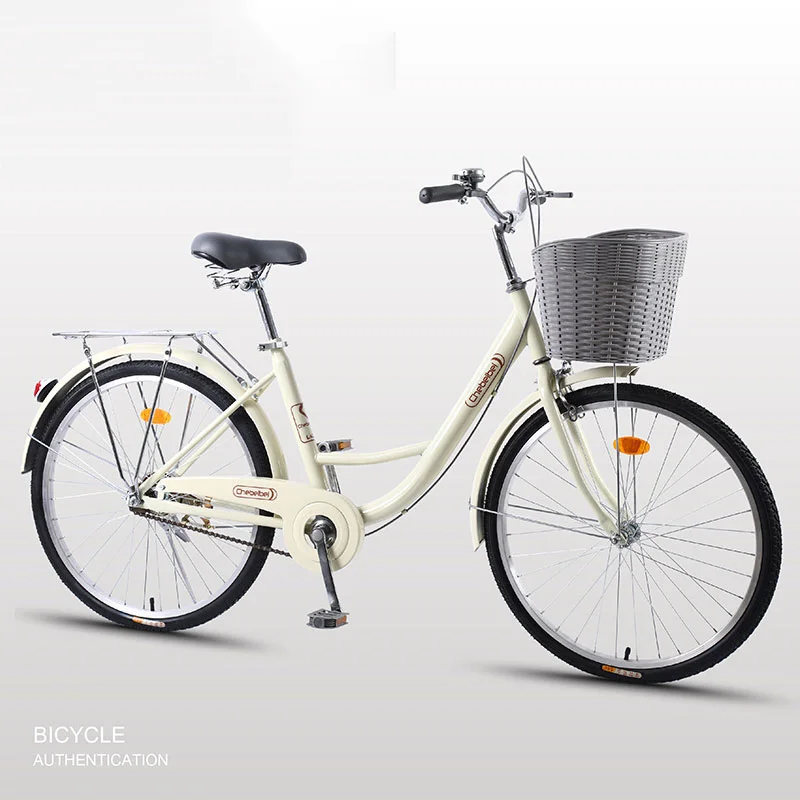 Дорожный велосипед, 24 дюйма, для путешествий, Commuter, Ретро стиль, для взрослых, легкий, для девушек, студентов, универсальный, новинка
