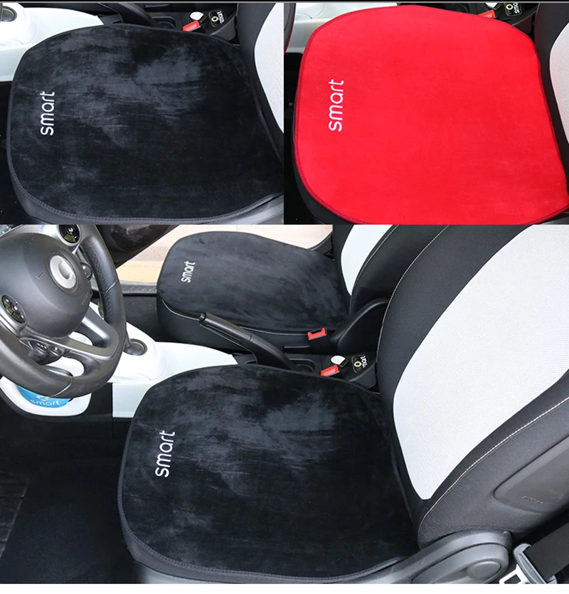 Для Mercedes smart 451 453 fortwo Coupe Cabrio forfour Roadster автомобильный плюшевый теплый чехол для подушки сиденья коврик автомобильные аксессуары
