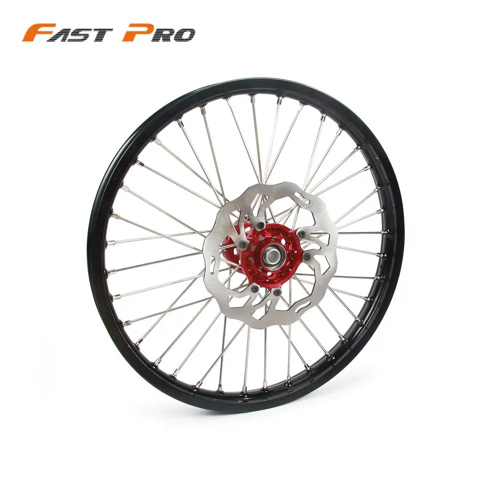 Литье обода мотоцикла, полный комплект Spoked звездочек для Honda CRF250R CRF450R CRF 250R 450R 2012-2012 Enduro Motorcross