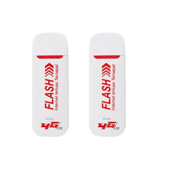 

2PCS Unlockeds 4G LTE Wireless WIFI Router USB Dongle Network Card Mobile Broadband Portable Car WIFI Router Hotspot