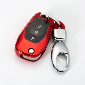 

Soft TPU Car Key Case Full Cover For Chevrolet Waterproof and durable uze Aveo Trax Astra Corsa Meriva Zafira Antara keychain