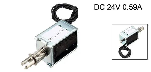 UXCELL Pull Тип Электромагнит открытая рама линейное движение для офисного объекта бытовой техники механические и т. д. 1 шт - Цвет: 5mm 400g 10mm 180g