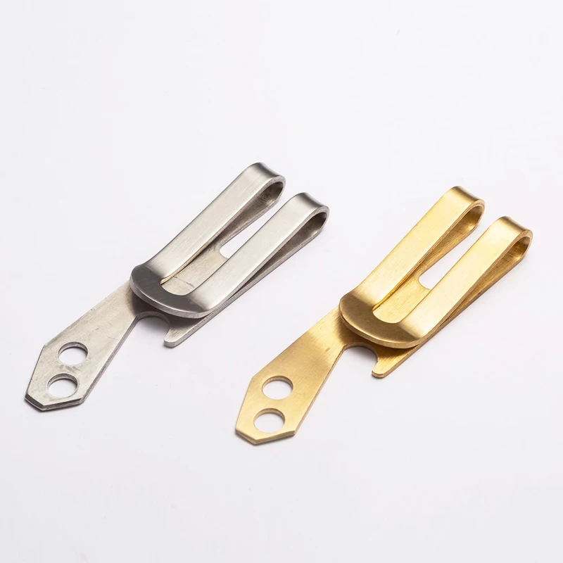 Stainless Steel Metal Money Clip Silver Brass Cash Clamp Holder Wallet Men Women Multipurpose Money Holder