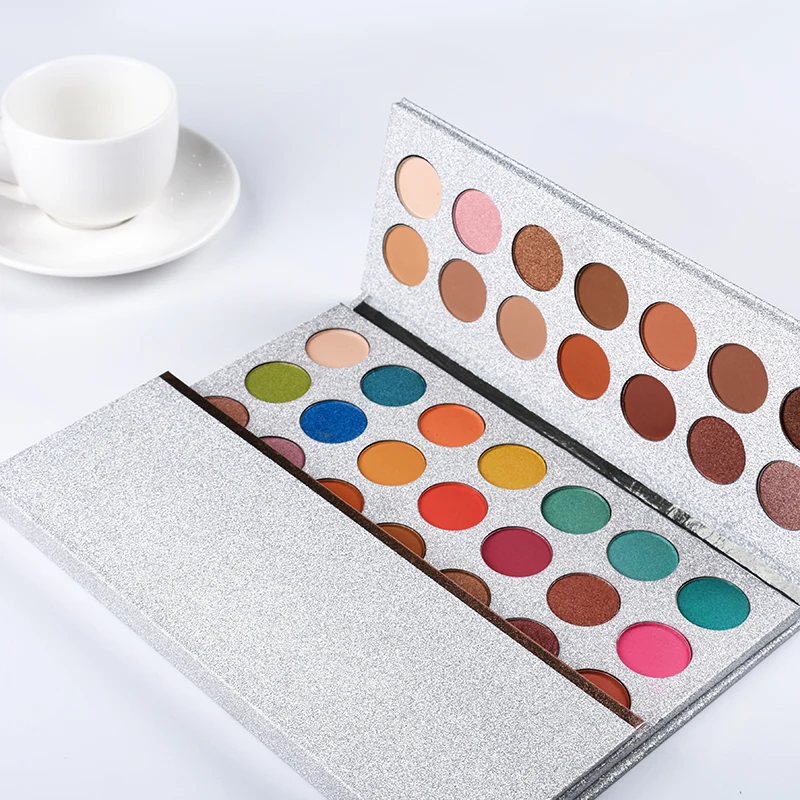 2019 New Design Bling Diamond Eyeshadow Palette 63 Color Waterproof Shimmer Matte Eyeshadow palette