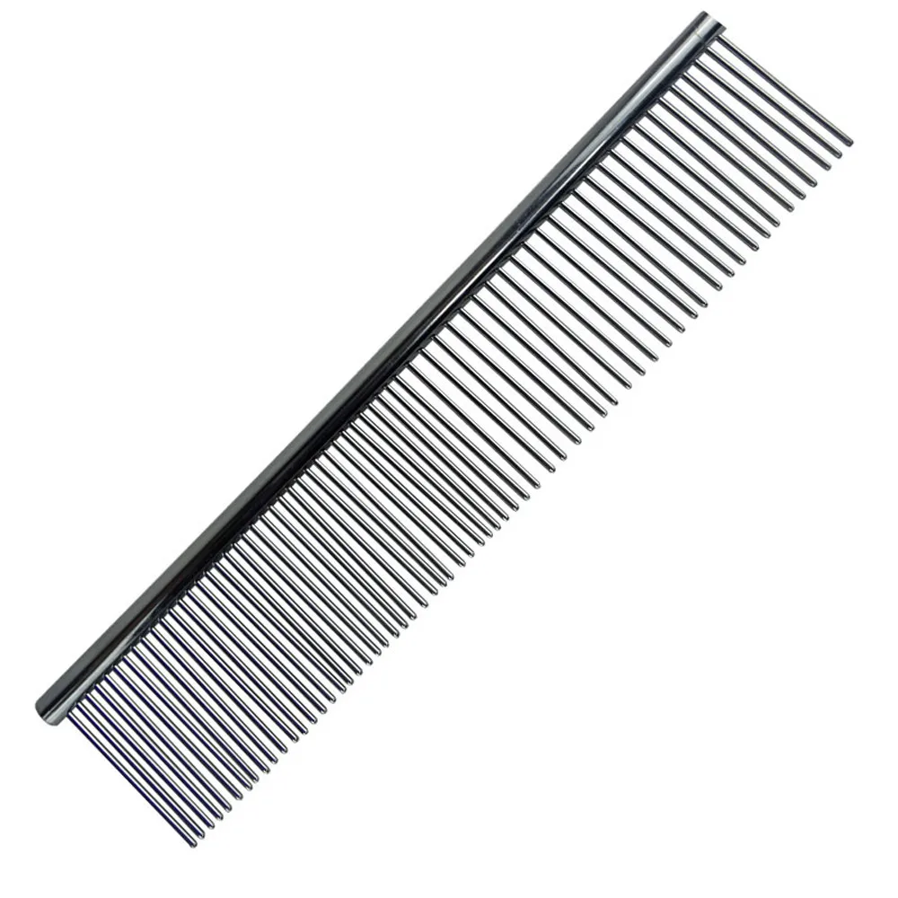 

New Trimmer Grooming Comb Brush high quality Comb Rake Hair Shedding Kill Flea For Pet Cat Dog Comb for dog 18cmx4.2cm #R5