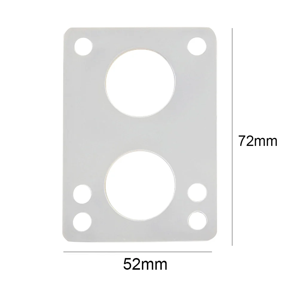 2 개/대 스케이트 보드 롱 보드 라이저 패드 11mm 실리콘 가스켓 스케이트 트럭 충격 패드 Crusier 스케이트 보드 액세서리