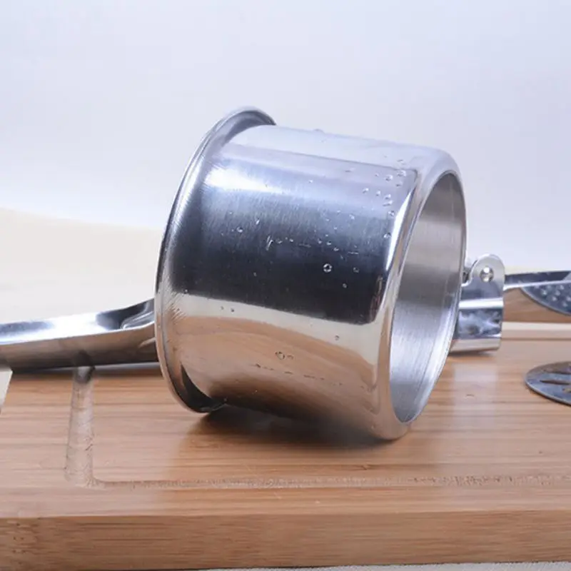Нержавеющая сталь ручной Картофелемялка соковыжималка для картофеля Грязевое давление пюре устройство кухонный гаджет инструмент для приготовления картофеля Рисер
