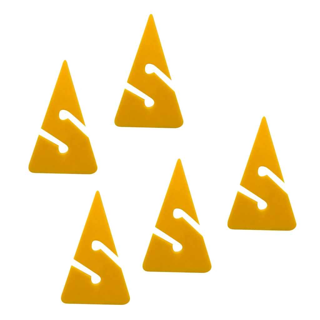Pack 5 Scuba Diving Line Markers for Cave and Wreck Diving Gear Equipment Accessories - Various Color