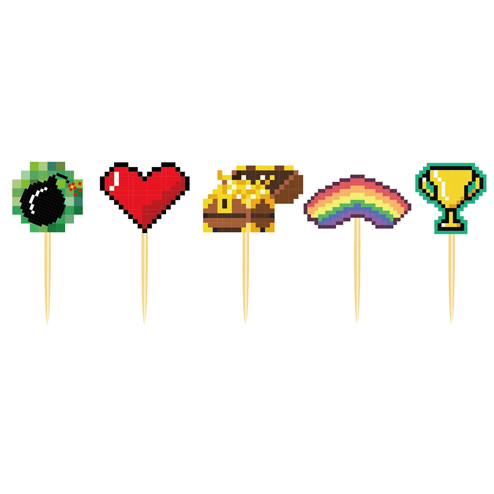 Популярный детский игровой геймпад военная бомба топпер для торта обертка