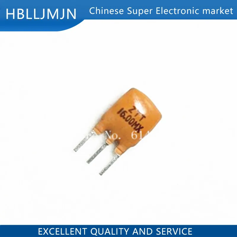 Ceramic Resonators ZTT 16MHZ 16.000MHZ 16M 3P DIP-3 ZTT16M 50PCS