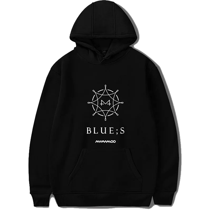 Mamamoo альбом Blue сопутствующие товары должно помочь одежда знаменитостей Стиль Толстовка Для мужчин и Для женщин