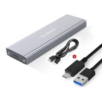 

PRM2-C3 M.2 Hard Drive Case NVME PCIE Solid State Adapter Box TYPE-C / USB3.1 Box Hard Drive Enclosure