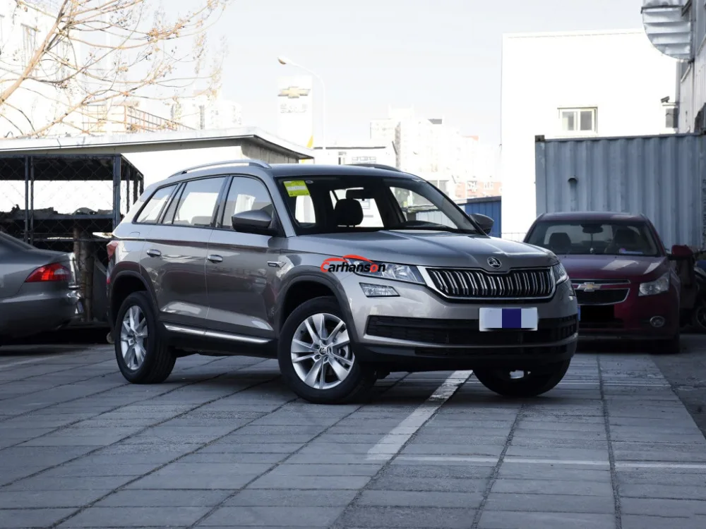 Для Дополнительная наклейка для автомобиля Skoda Kodiaq- двери из нержавеющей стали Накладка протектор декоративная защита Авто Стайлинг прокладка крышки