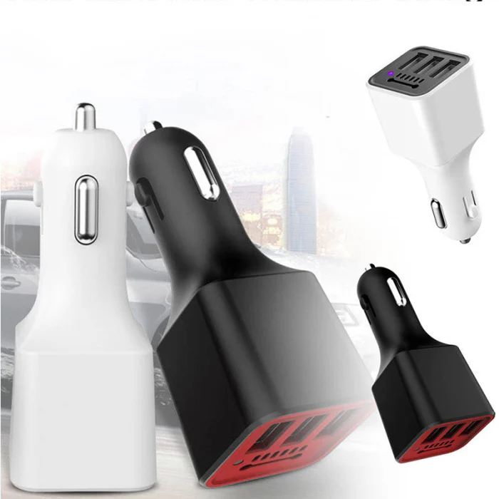 Дропшиппинг 1 шт. 3 USB порт Автомобильный световой разъем зарядное устройство очиститель воздуха отрицательных ионов ионизатор OE88