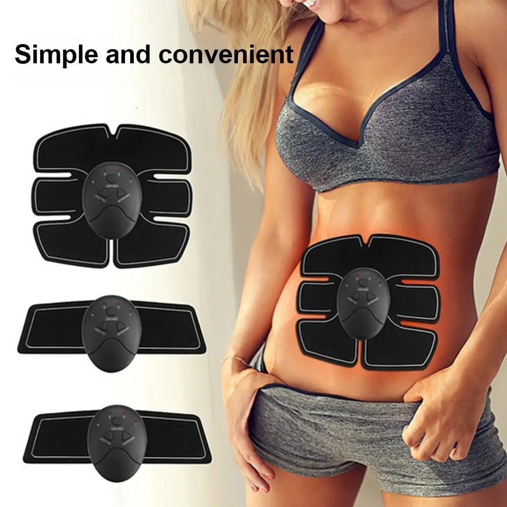 

MO TULIP Smart EMS Muscle Stimulator ABS Abdominal Muscle Toner Body Fitness Shaping Massage Patch Sliming Trainer Exerciser