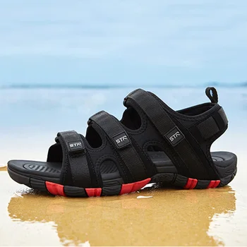 

Summer Sandals Men Shoes 2019 Gladiator Men's Sandals Roman Flip Flops Flat Sandals Outdoor Shoes