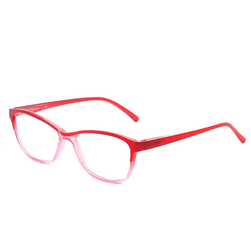 Seemfly мужские и женские очки для чтения винтажные ультралегкие Анти-усталость пресбиопические очки модные ретро очки для чтения - Цвет оправы: Красный
