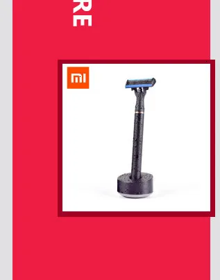 Xiaomi Mijia Msx201 2 плавающие волосы электрическая Парикмахерская для мужчин портативное вращающееся лезвие Usb перезаряжаемое водонепроницаемое парикмахерское
