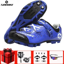 Sidebike MTB велосипедные туфли добавить педаль Набор для мужчин на открытом воздухе горный велосипед обувь Sapatilha Ciclismo для велоспорта обувь для отдыха на природе совместим с система spd