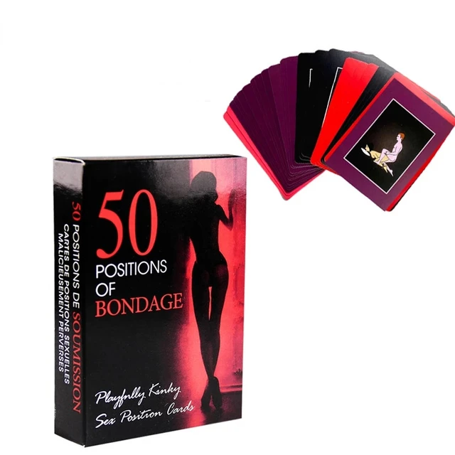 Vimokeer R-18 sex style card bedroom command toys for couple game sex  Naughty 52