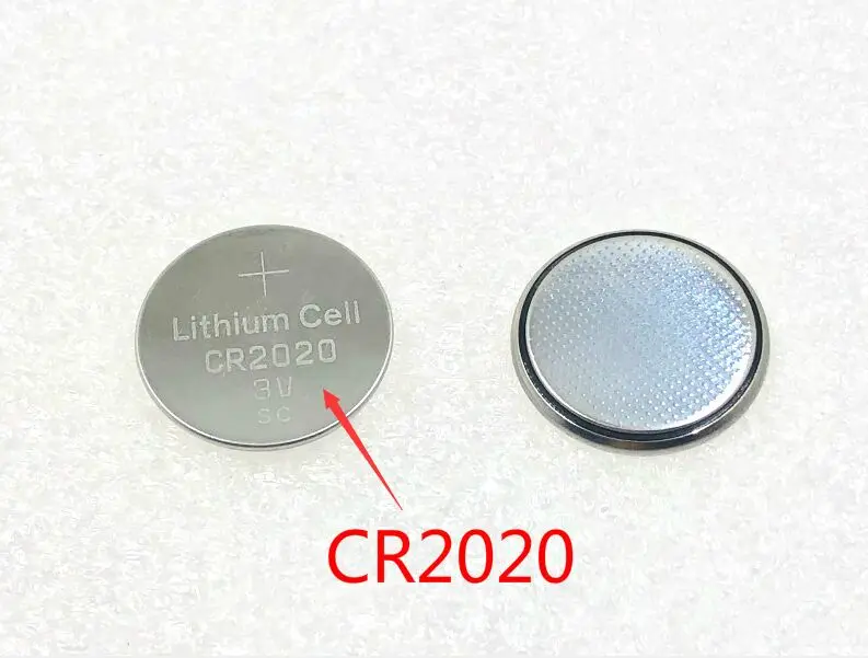 2 шт. CR2020 3V литиевая батарея батарейки в форме таблетки