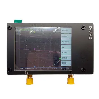 

3G Vector Net Analyzer S-A-A-2 NanoVNA V2 Antenna Analyzer Shortwave HF VHF UHF 50KHz-3GHz with Housing Antenna Analyzer