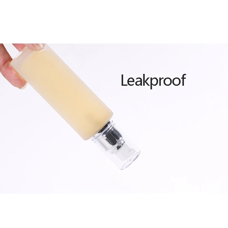 Glass Sub Bottle Portable Soap Dispensers 2pcs Travel Sub-bottle Set Cosmetic Sub Zero Water Bottles Lotion Emulsion Cream