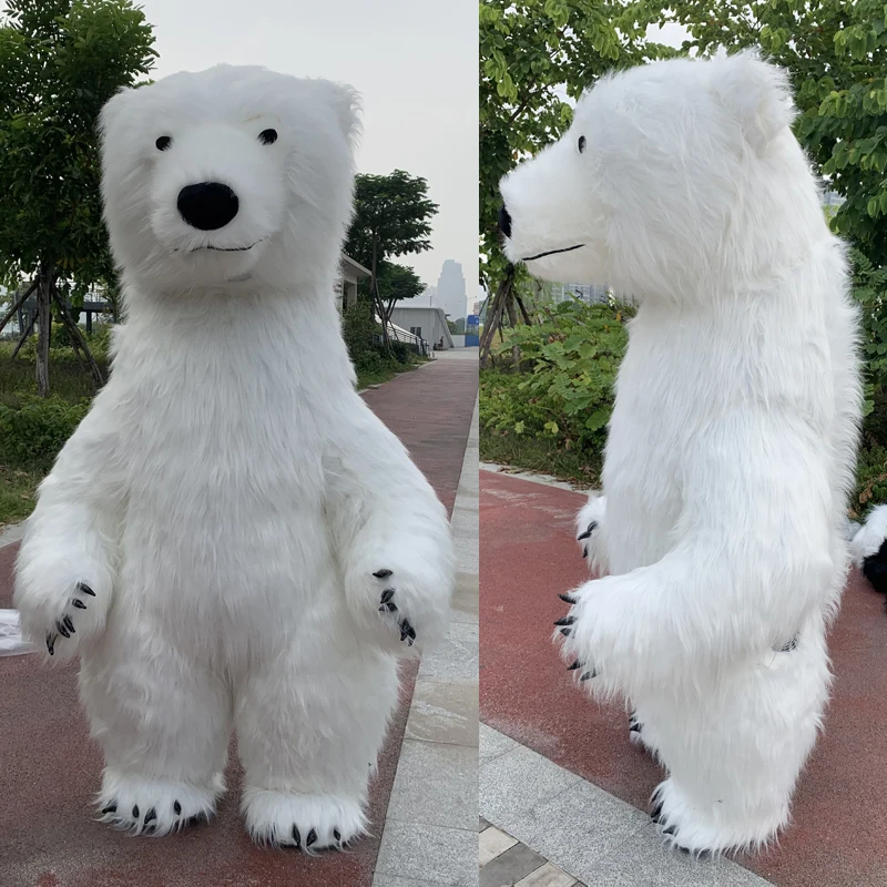 Костюм полярного медведя костюм