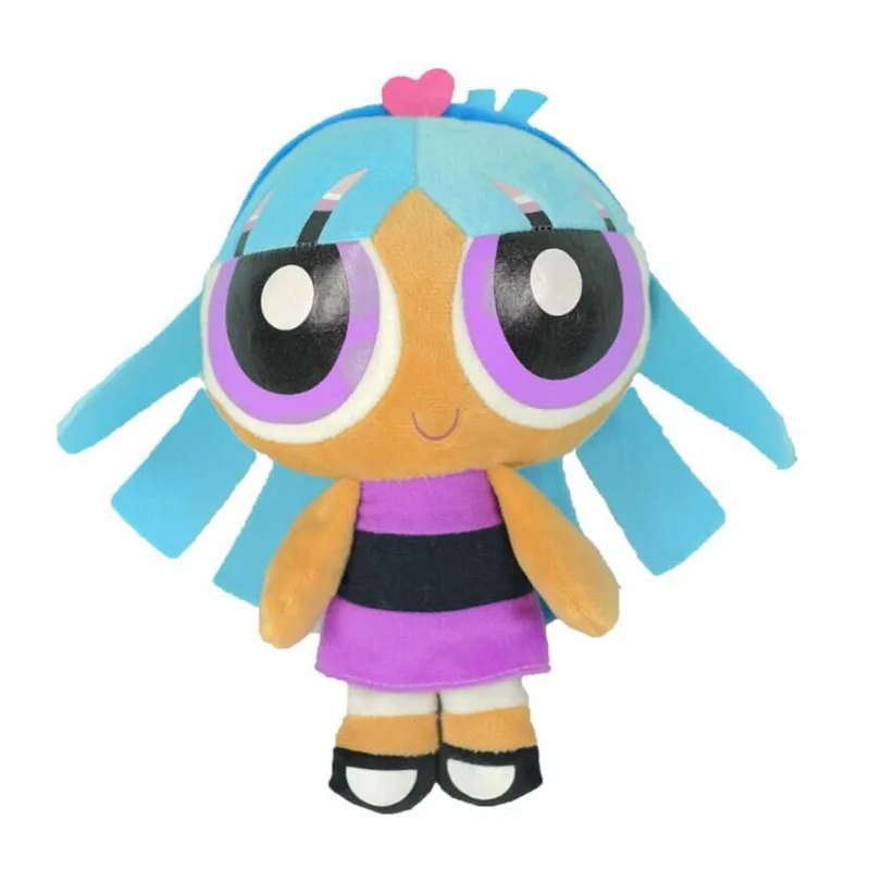 25 см милые девочки Powerpuff Мягкие плюшевые игрушки Bubbles Blossom Buttercup blistina Плюшевые рождественские подарки, куклы для детей