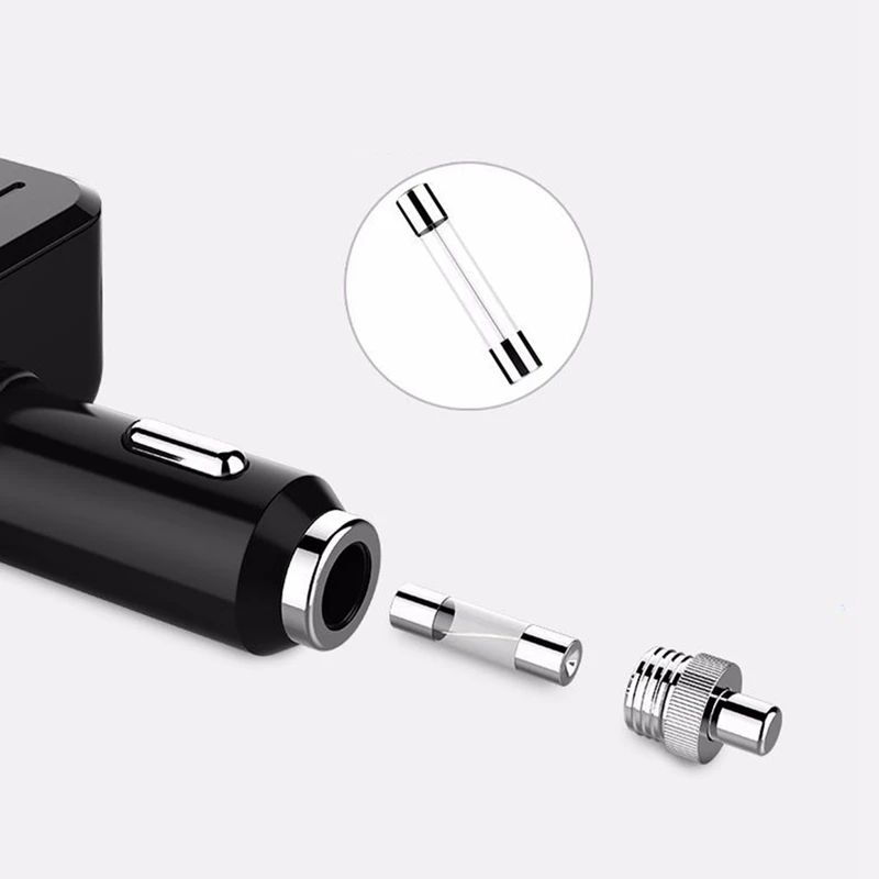 12 V-24 V Автомобильный Прикуриватель разъем светодиодный USB Зарядное устройство адаптер 3.1A 100W обнаружения для телефона MP3 DVR аксессуары