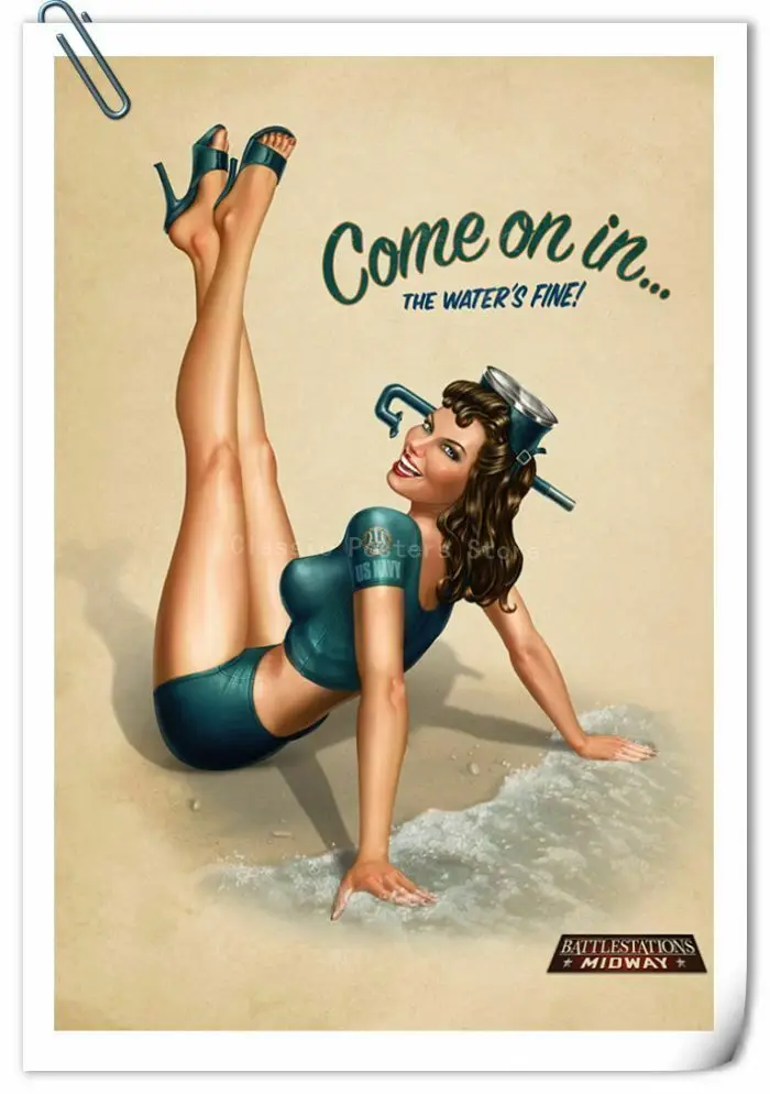 Черный ВИНТАЖНЫЙ ПЛАКАТ Pin Up девушки табличка человек пещера Настенный декор гараж живопись плакаты бар украшение для стен дома, паба ретро металл художественный плакат - Цвет: Черный