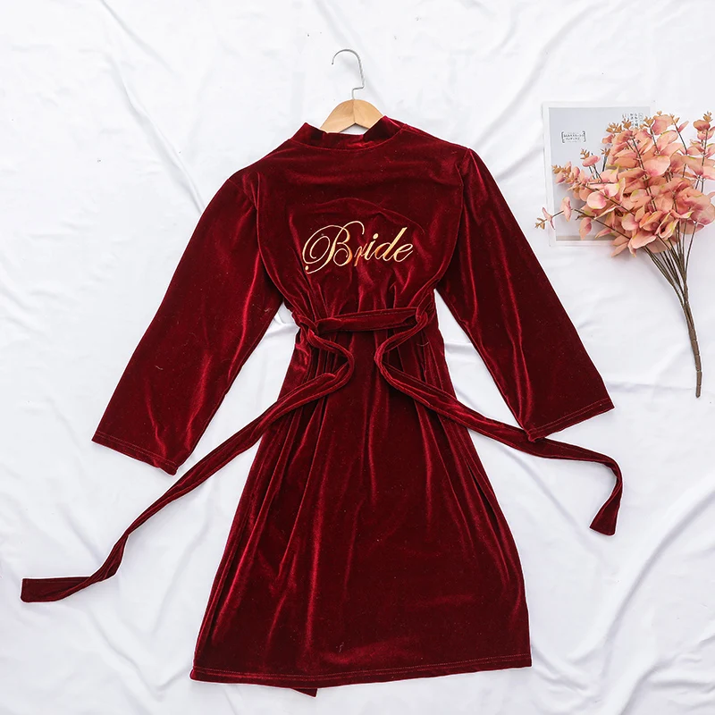 "Elizabeth" Bride & Bridesmaid Wedding Robe - Image 5