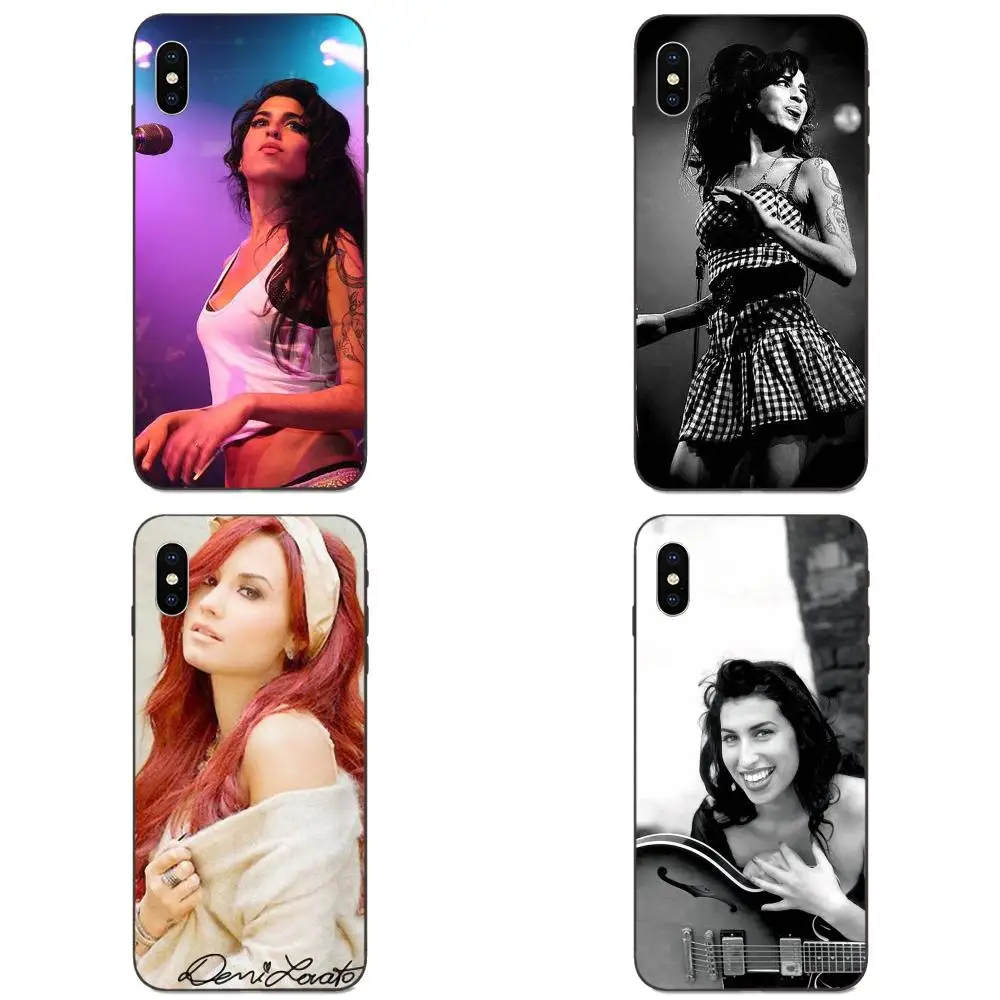 Чехол Amy Winehouse для Xiaomi mi x Max Note 2 2S 3 5X6 6X8 9T SE A1 A2 A3 CC9e Lite Play Pro F1 из ТПУ | Мобильные