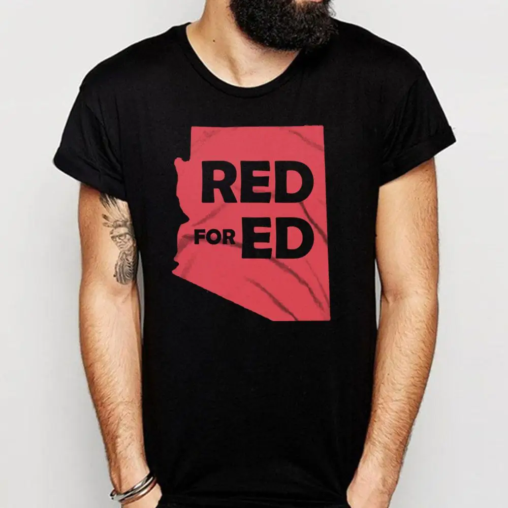 Красный для Ed Arizona Men'S T Shirt For Red | Мужская одежда