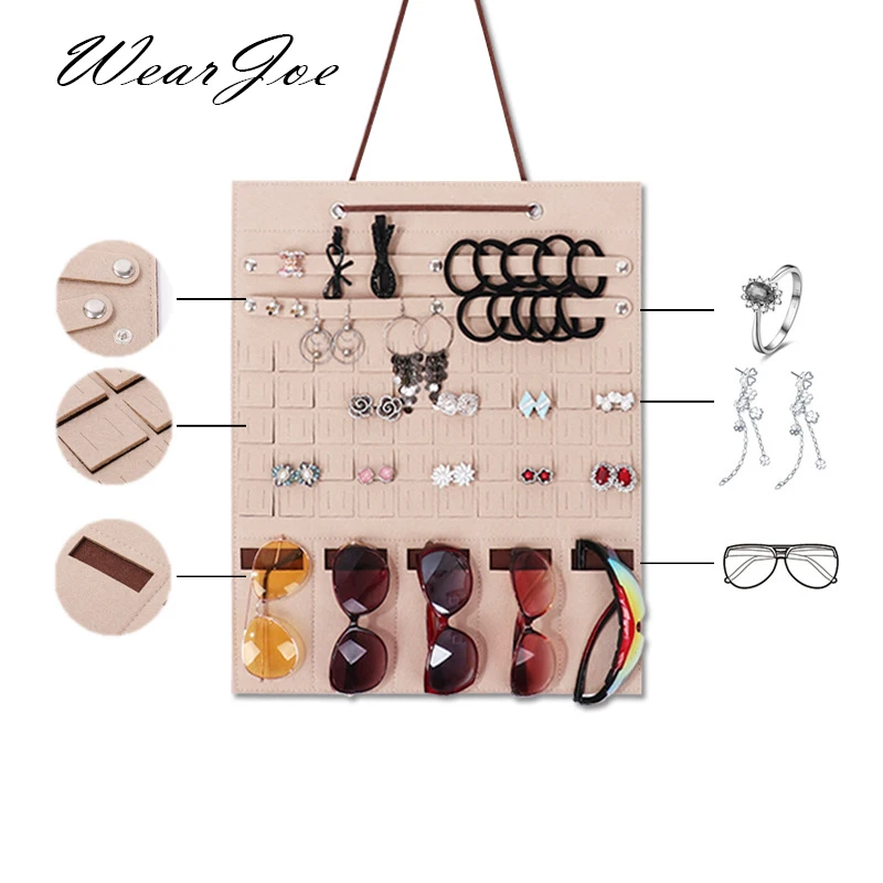 Портативный органайзер для солнцезащитных очков и колец | Украшения аксессуары