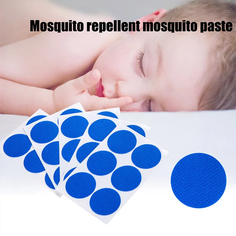 60/90pcs Non-Woven Summer Outdoor Children Mosquito Repellent Sticker Patches LXY9