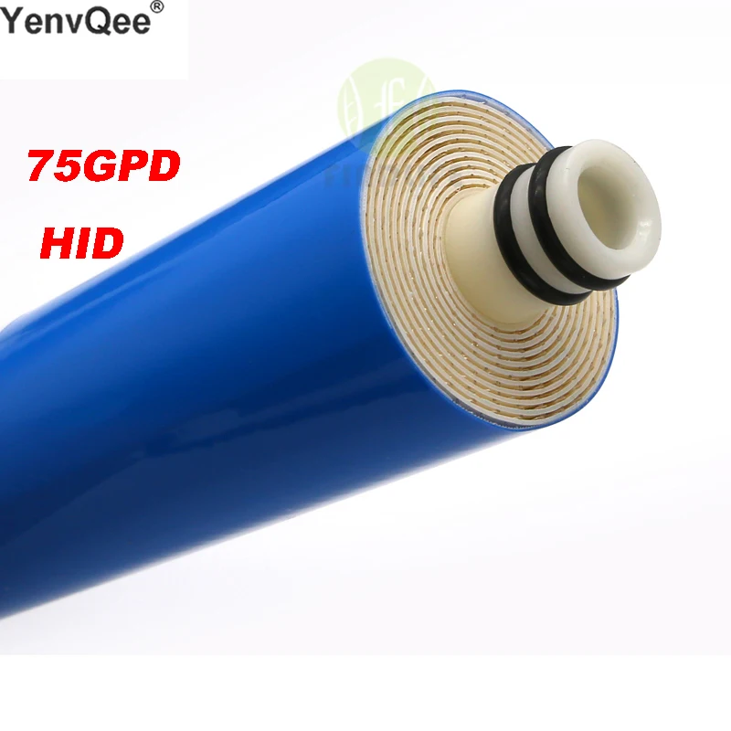 HID TFC 1812- 75 GPD RO Membrane For 5 Stage Water Filter Purifier Treatment Reverse Osmosis System NSF/ANSI Standard