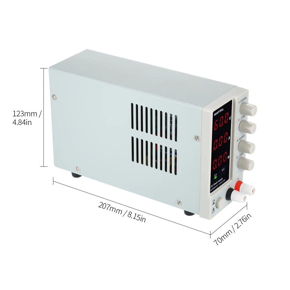 NPS605W/NPS1203W Переключение DC Мощность 0 60V 5A 115V/230V 50/60Hz Напряжение & регулируемый ток