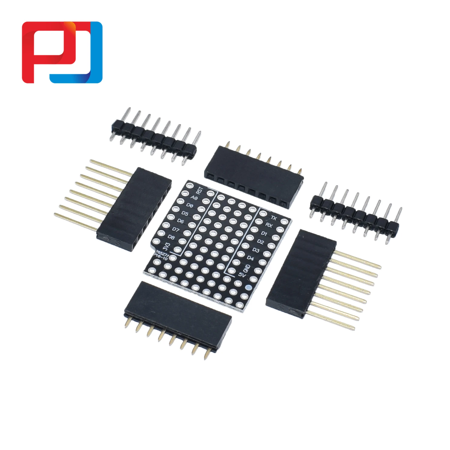 10 шт. печатная плата щит для WEMOS D1 мини двухсторонняя перф с 2 pinhead | Электроника