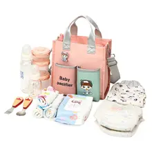 Sac à dos à langer pour fille, grande capacité, poussette, multifonction, imperméable, voyage en plein air, pour maman et bébé