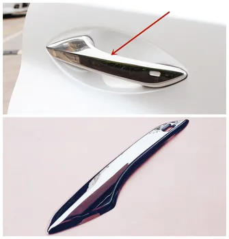 

4pcs Car-Styling ABS Plastic Car door protector Handle Decoration Car Stickers Styling Accessories For Lexus NX 200 2015 2016