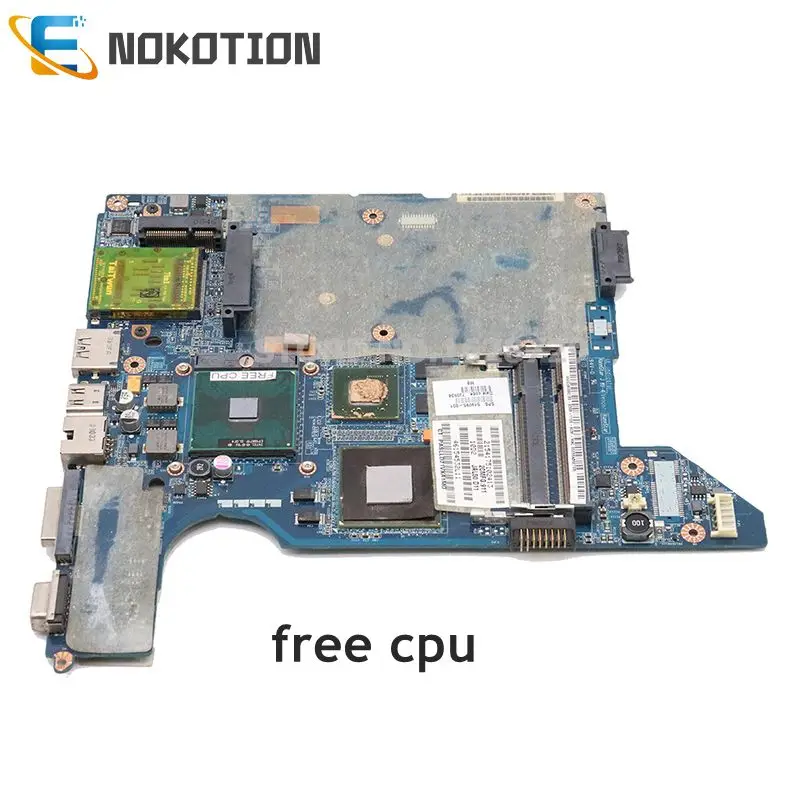 NOKOTION 519095 001 486725 JAL50 LA 4102P основная плата для ноутбука HP campaq CQ45 mothebroard PM45 DDR2 G103M GPU Free