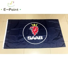 Швейная SAAB Автомобильный флаг 2 фута* 3 фута(60*90 см) 3 фута* 5 футов(90*150 см) размер рождественские украшения для домашнего флага баннер подарки