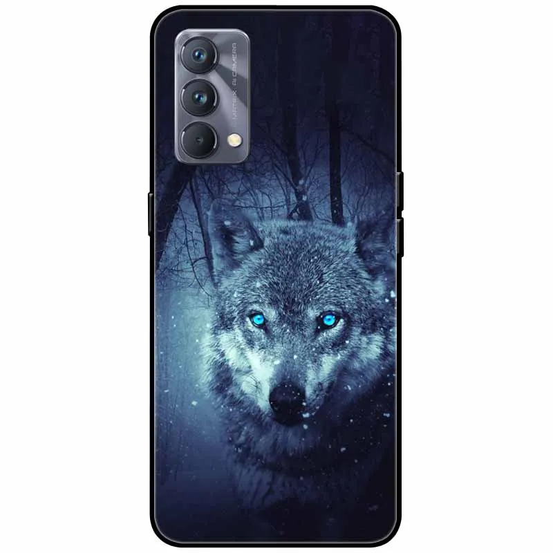 Silicone Soft Painted Tiger Lion Phone Case Cover