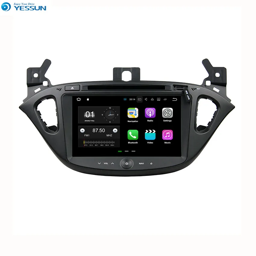 Автомобильный навигатор YESSUN GPS для Opel Corsa 2015 ~ 2016 Android Аудио Видео Радио HD сенсорный