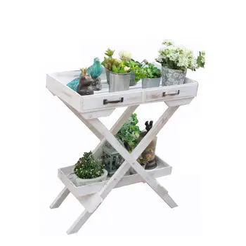 

Old-fashioned Solid Wood, Fleshy Flower Racks, Rural Shelves, Trays, Storage Racks, Garden Groceries